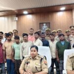 65 लख रुपए की सोने के आभूषण चोरी करने वाले आठ अभियुक्त गिरफ्तार