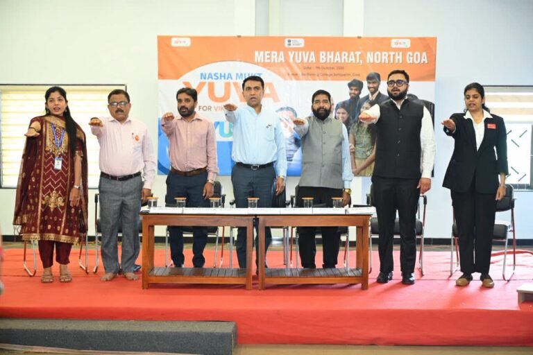 सांखली में ‘विकसित भारत युवा कनेक्ट’ कार्यक्रम में शामिल हुए मुख्यमंत्री डॉ. प्रमोद सावंत