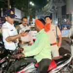 यातायात पुलिस की सख्त कार्रवाई,, दो वाहन चालकों पर 185 की कार्रवाई
