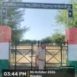 पंचायत चुनाव को लेकर पुलिस ने मतदान बूथों का किया निरीक्षण