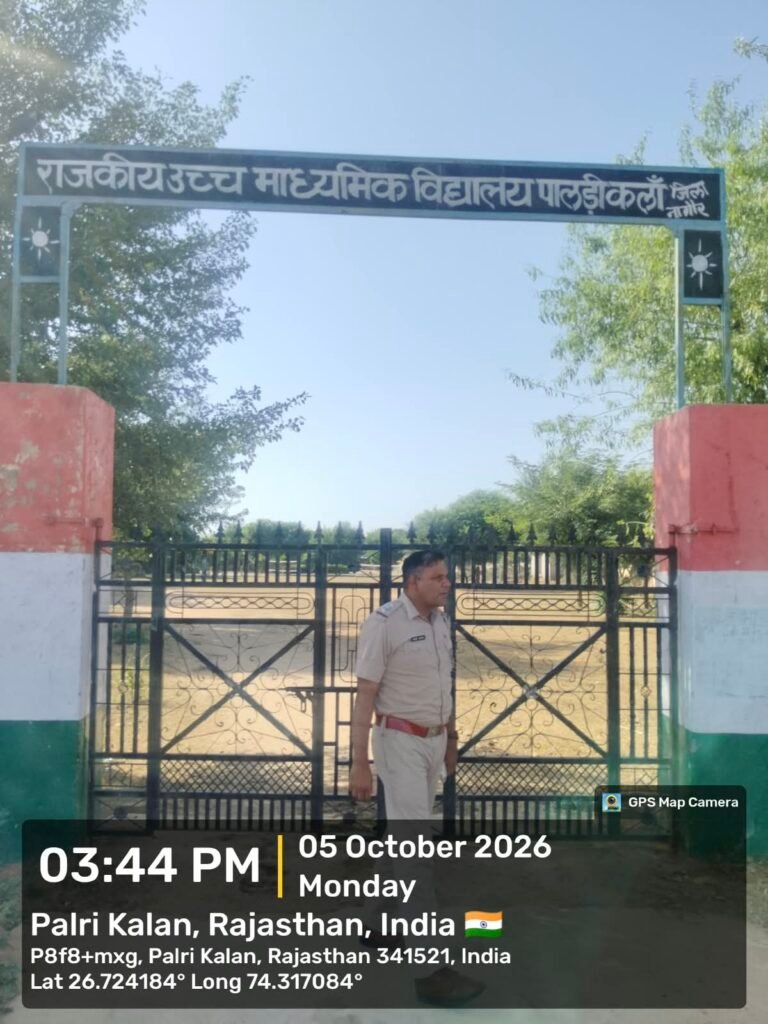 पंचायत चुनाव को लेकर पुलिस ने मतदान बूथों का किया निरीक्षण