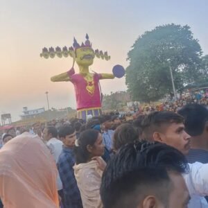 जय श्रीराम के जयघोष से गूंजा महुली, अहंकार का प्रतीक रावण धू-धू कर जला 8 FB IMG 1792503340856