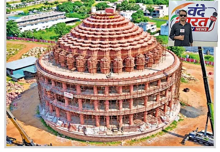 18 साल के इंतजार के बाद तैयार हुआ देश का पहला 135 फीट ऊंचा समवशरण मंदिर