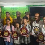 के-बीवीएस स्पोर्ट्स एंड एजुकेशन फाउंडेशन द्वारा प्रतिभाशाली बच्चों एवं विशिष्ट अतिथियों का सम्मान