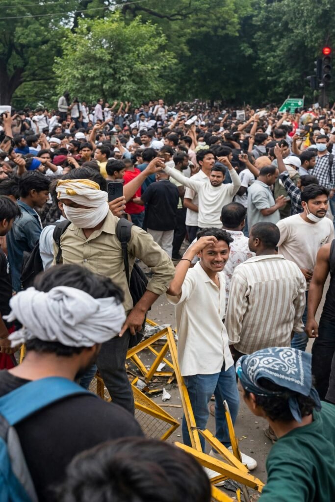 दिल्ली में जंतर-मंतर पर बवाल: ममता-केजरीवाल हिरासत में, 1000 से ज्यादा प्रदर्शनकारी पकड़े गए 1 दिल्ली में जंतर-मंतर पर बवाल: ममता-केजरीवाल हिरासत में, 1000 से ज्यादा प्रदर्शनकारी पकड़े गए - NEW DELHI, दिल्ली
