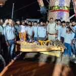 बुराई पर अच्छाई की जीत: झकनावदा में महाकाल मित्र मंडल और बजरंग दल द्वारा भव्य रावण दहन और शस्त्र पूजन संपन्न