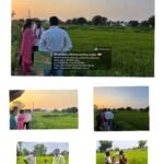 मौजा मुंडीपार तालुका साकोली येथील प्रत्यक्ष शेतावर जाऊन शेतकऱ्यांसमक्ष पिक पाहणी व पंचनामा करताना दुष्काळग्रस्त तालुक्यांतील पीक नुकसानीचे पंचनामे युद्ध पातळीवर जिल्हाधिकारी