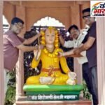 सेवा संकल्प अभियान पर प्रदेशाध्यक्ष सर्व सेन समाज संगठन के नेतृत्व मे साफ सफाई की गई