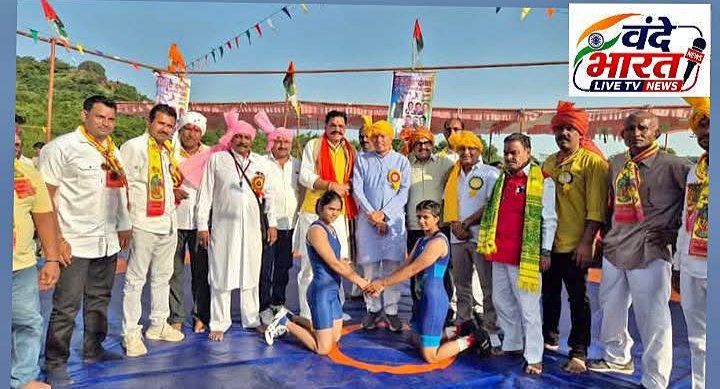 50 लाख से बनेगा आधुनिक खेल स्टेडियम, दिसंबर में होगा जिला केसरी कुश्ती का महामंच,रानीपुरा के दंगल में विधायक लारिया ने की घोषणा