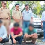 गाजीपुर में नौकरी के नाम पर साइबर ठगी का खुलासा, फर्जी कॉल सेंटर से जुड़े तीन आरोपी गिरफ्तार