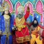 महुली की 80वीं ऐतिहासिक रामलीला के तीसरे दिन ताड़का वध और अहिल्या उद्धार का भव्य मंचन