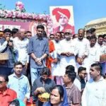 सनातन हिंदू एकता यात्रा का अभिराज सिंह के नेतृत्व में भव्य स्वागत, पुष्पवर्षा से गूंजा बहेरिया रोड