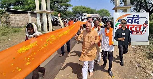 11 किलोमीटर की चुनरी यात्रा में उमड़ा मां ज्वाला देवी का जयघोष, चंदामाऊ में विधायक लारिया ने किया श्रद्धापूर्वक स्वागत
