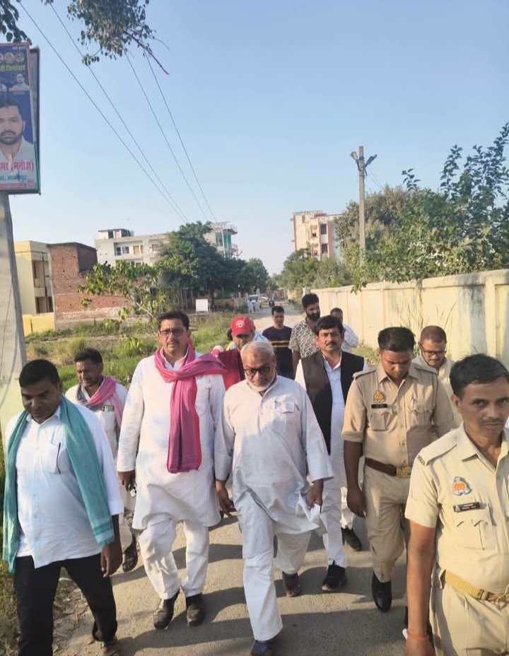 जहूराबाद: सपा नेताओं का आरोप, बहादुरगंज चेयरमैन रियाज अंसारी को पुलिस ने हिरासत में लेकर किया चालान