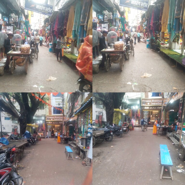 आजमगढ़: फूलपुर मंगल बाजार में छाया सन्नाटा, बारिश से दुकानदारों की बिक्री प्रभावित