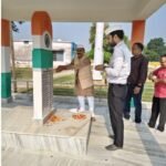 गांधी जी के आदर्शों से मिलती है देशभक्ति और सत्य अहिंसा की सीख ब्लॉक प्रमुख नवाबगंज जयप्रकाश सिंह