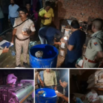 #धौलपुर में नकली दूध के कारखाने पर पुलिस का बड़ा छापा! दूध के नाम पर लोगों की सेहत से खिलवाड़ का खुलासा! जाहिद होटल के पीछे चल रहा था कथित मिलावटी दूध बनाने का कारोबार, कोतवाली था