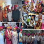 बयाना कस्बा में धूमधाम से निकली राम बारात शोभायात्रा