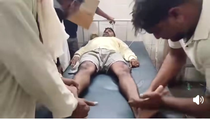 #बयाना: समोगर GSS पर बड़ा हादसा, 11 केवी लाइन की चपेट में आने से लाइनमैन घायल,