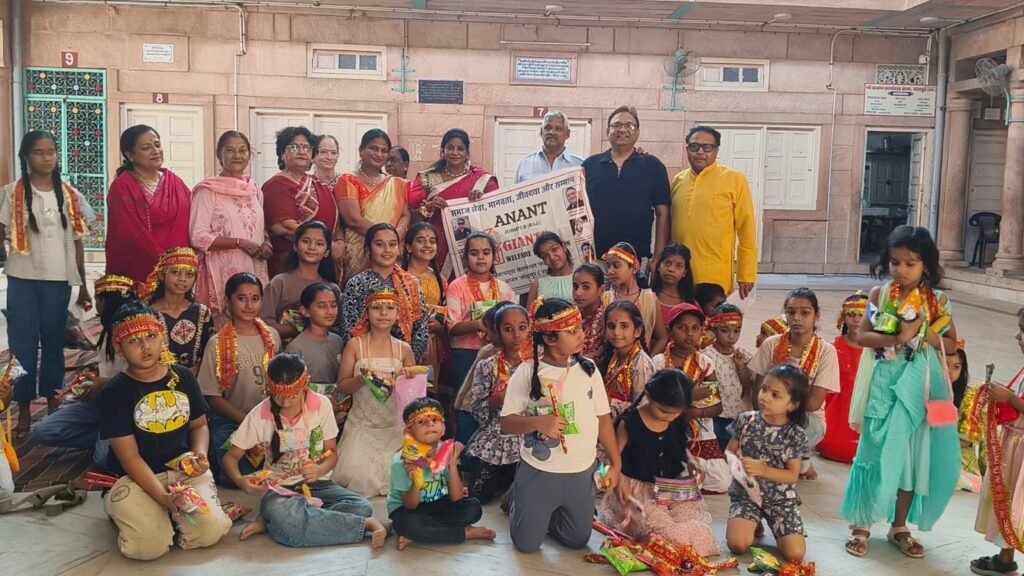 नन्हीं बालिकाओं के लिए कन्या पूजन का पावन एवं भावपूर्ण कार्यक्रम हुआ आयोजित - JODHPUR, राजस्थान