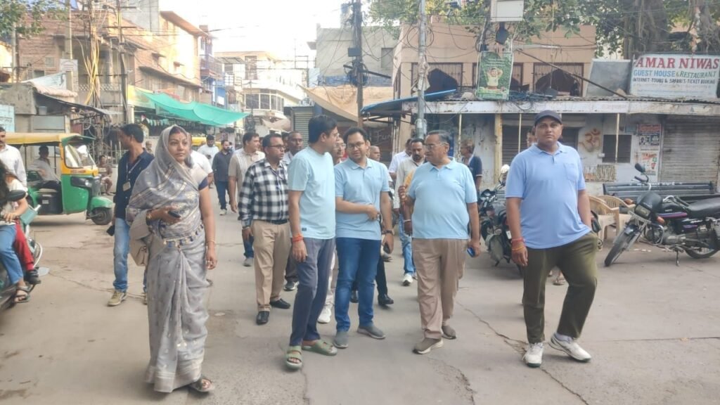 महापौर प्रसन्नचंद मेहता आयुक्त के साथ किया निरीक्षण - JODHPUR, राजस्थान