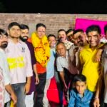 डांडिया उत्सव समापन पर डांडिया आयोजका का