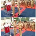 पुलिस अधीक्षक बस्ती द्वारा 02 मुख्य आरक्षीगण को समानित