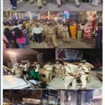 दुर्गा पूजा मेले को लेकर पुलिस अलर्ट, SP ओमवीर सिंह ने रात में किया भ्रमण